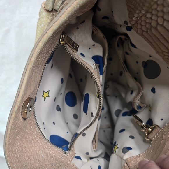 Tre Vero Limited Edition Metallic Leather Python Bag - Picture 10 of 16